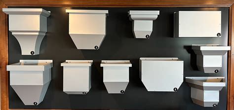 residential electrical gutter box|decorative gutter collector box.